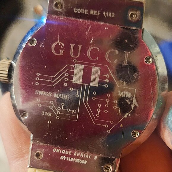Authentic Gucci Diamond Bezel Watch SELLING AS IS main image 6